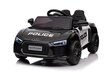 Elektriline sportauto lastele Audi R8 spyder, must hind ja info | Laste elektriautod | kaup24.ee