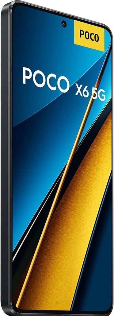 Poco X6 5G 12/256GB Black цена и информация | Telefonid | kaup24.ee