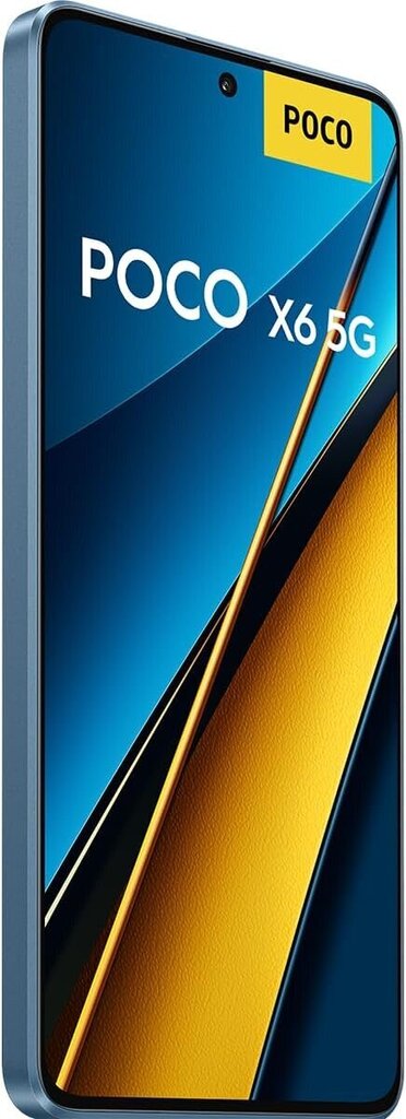 Poco X6 5G 12/256GB Blue цена и информация | Telefonid | kaup24.ee