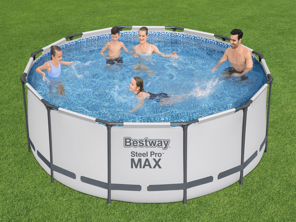 Bestway Steel Pro Max, 366 x 122 cm, koos filtriga цена и информация | Basseinid | kaup24.ee