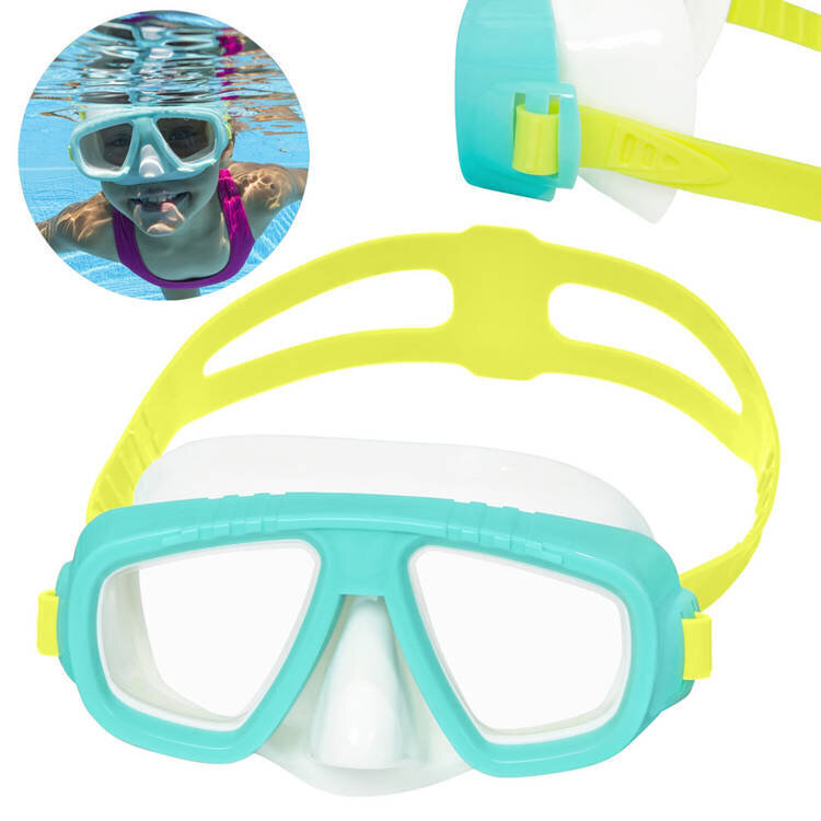 Bestway Aqua Champ Essential sukeldumismask, roheline цена и информация | Ujumismaskid | kaup24.ee