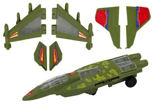 F35 sõjaline hävitaja lastele, roheline hind ja info | Poiste mänguasjad | kaup24.ee
