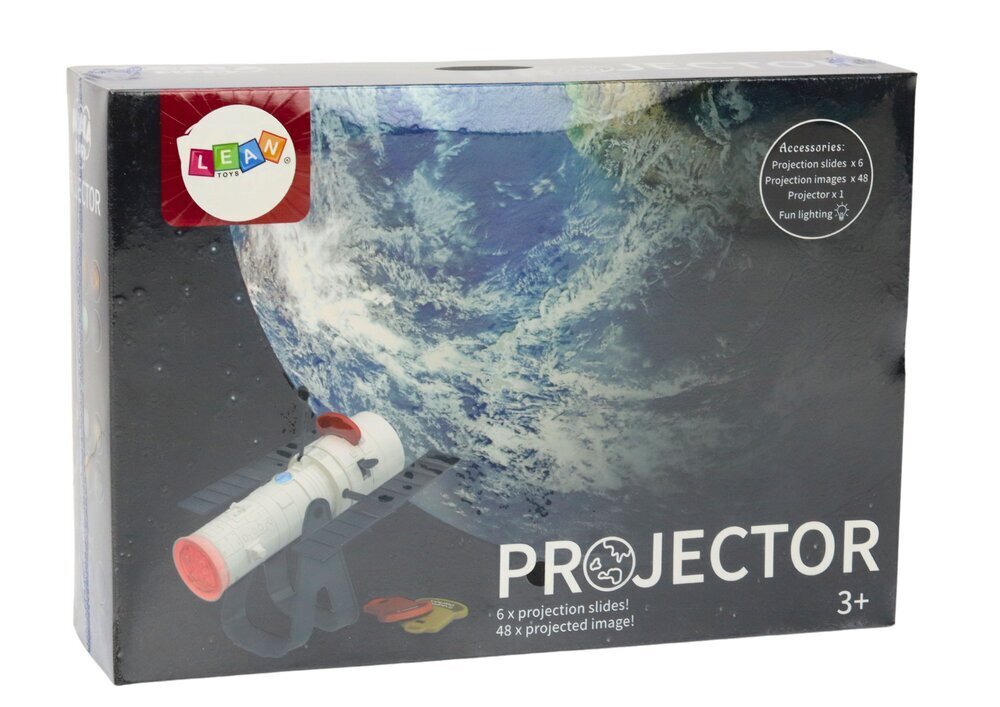 Projektor 6 plaadi ja 48 projektsiooniga, Space hind ja info | Tüdrukute mänguasjad | kaup24.ee