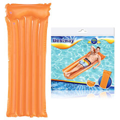 Täispuhutav madrats Bestway Beach Deluxe, 183 x 76 cm, oranž цена и информация | Надувные и пляжные товары | kaup24.ee