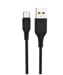 DENMEN D23V USB-кабель USB - micro USB 2,1A 2M Черный цена и информация | Кабели и провода | kaup24.ee