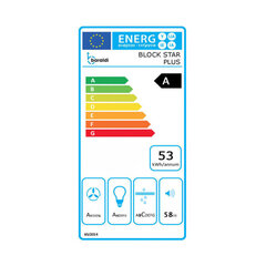 Baraldi Block Star Plus цена и информация | Вытяжки на кухню | kaup24.ee