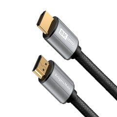 Kruger Matz HDMI-HDMI 2.1 8K кабель 3м цена и информация | Кабели и провода | kaup24.ee