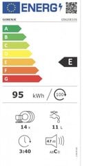 Gorenje GV693C60XXL hind ja info | Nõudepesumasinad | kaup24.ee