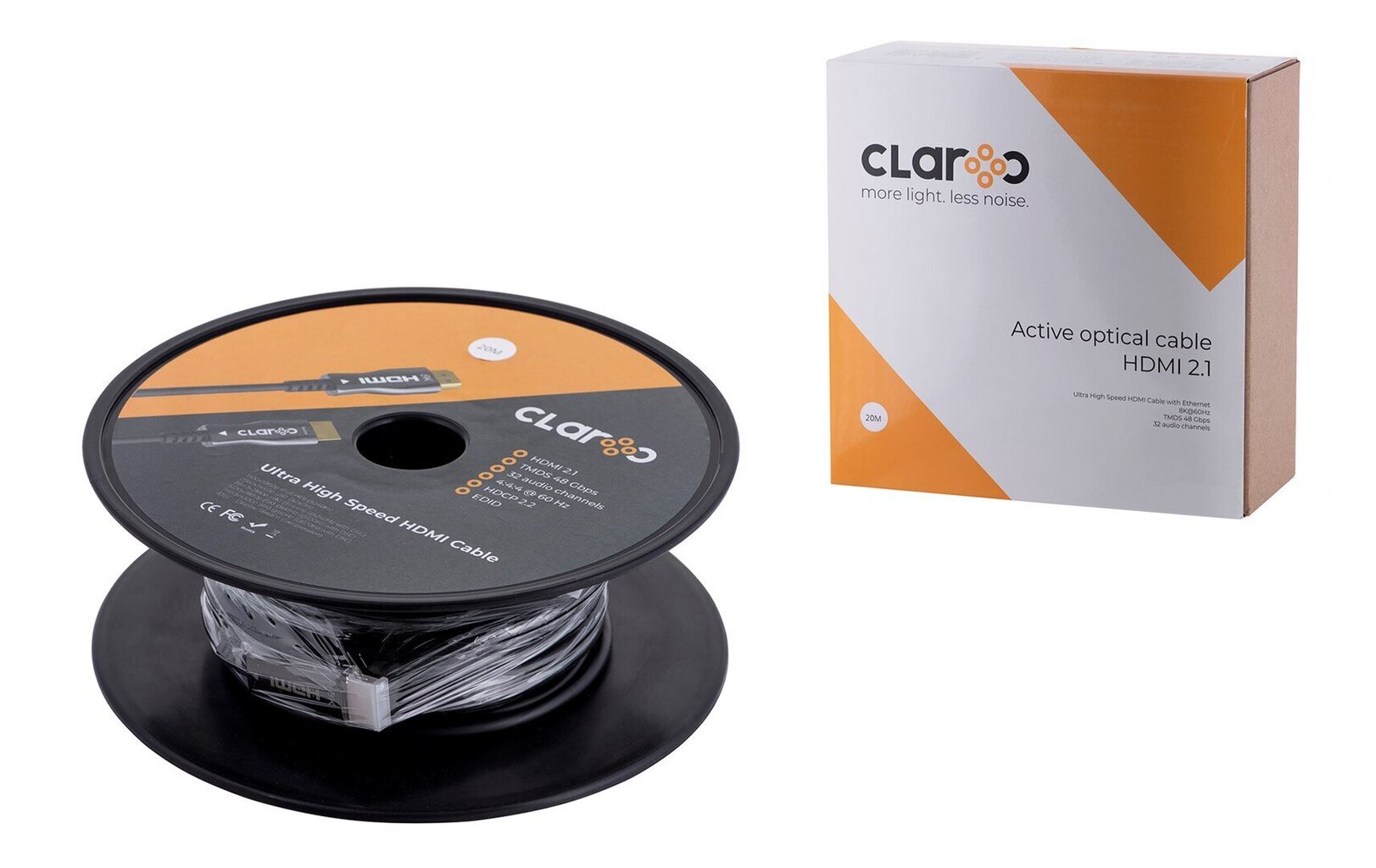 Claroc HDMI, 20 m hind ja info | Kaablid ja juhtmed | kaup24.ee