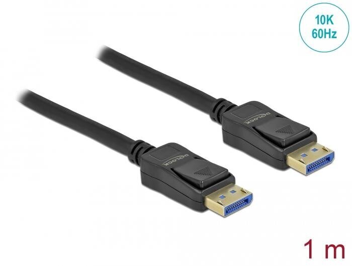 Delock DisplayPort, 1 m цена и информация | Kaablid ja juhtmed | kaup24.ee