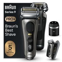 Braun Series 9 Pro+ 9575cc System wet&dry       Noble Metal цена и информация | Электробритвы | kaup24.ee