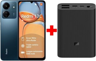 Xiaomi Redmi 13C 8/256GB Navy Blue + Xiaomi Mi Power Bank 3 Ultra Compact, 10000 mAh цена и информация | Мобильные телефоны | kaup24.ee