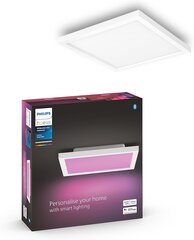 Панель Philips Hue White & Color Ambiance Surimu, 30 x 30 см, с регулировкой яркости, до 16 миллионов цветов, управление через приложение, совместимо с Amazon Alexa (Echo, Echo Dot) цена и информация | Потолочные светильники | kaup24.ee