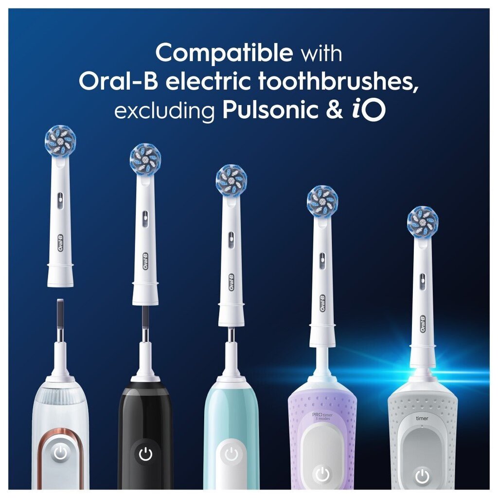 Oral-B EB60-2 Sensitive Clean Pro цена и информация | Elektriliste hambaharjade otsikud | kaup24.ee