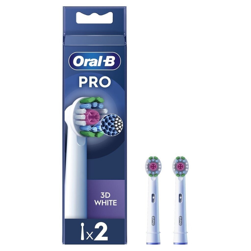 Oral-B EB18-2 3D White Pro hind ja info | Elektriliste hambaharjade otsikud | kaup24.ee