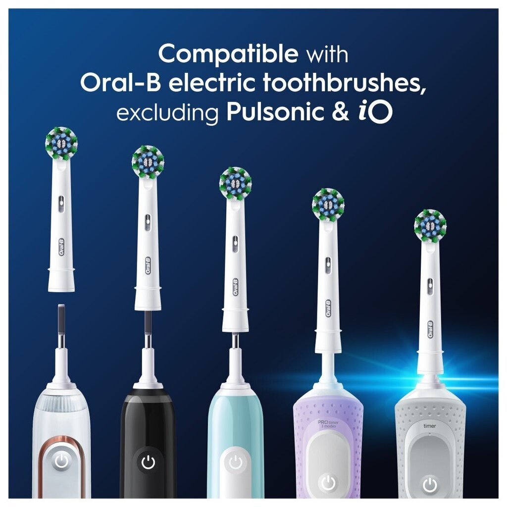 Oral-B EB50-4 Cross Action Pro hind ja info | Elektriliste hambaharjade otsikud | kaup24.ee