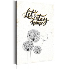 Maal - My Home: Let's stay home hind ja info | Seinapildid | kaup24.ee