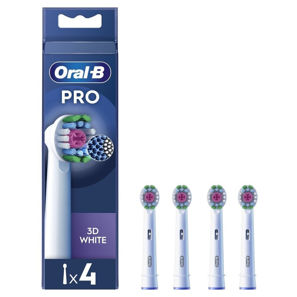 Oral-B EB18-4 3D White Pro hind ja info | Elektriliste hambaharjade otsikud | kaup24.ee