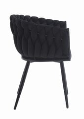 2-toolide komplekt Leobert Orion, must hind ja info | Söögilaua toolid, köögitoolid | kaup24.ee