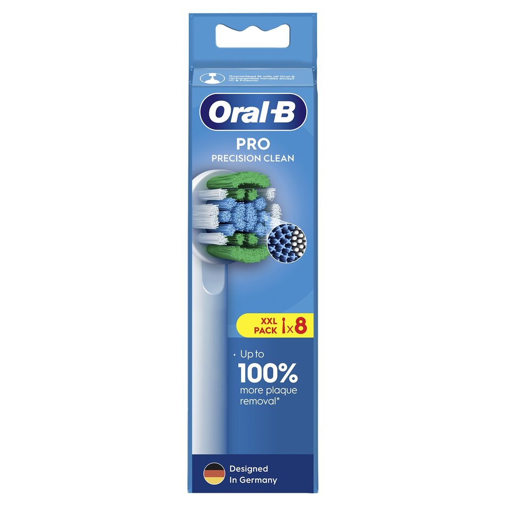 Oral-B EB20-8 Precision Clean Pro цена и информация | Elektriliste hambaharjade otsikud | kaup24.ee