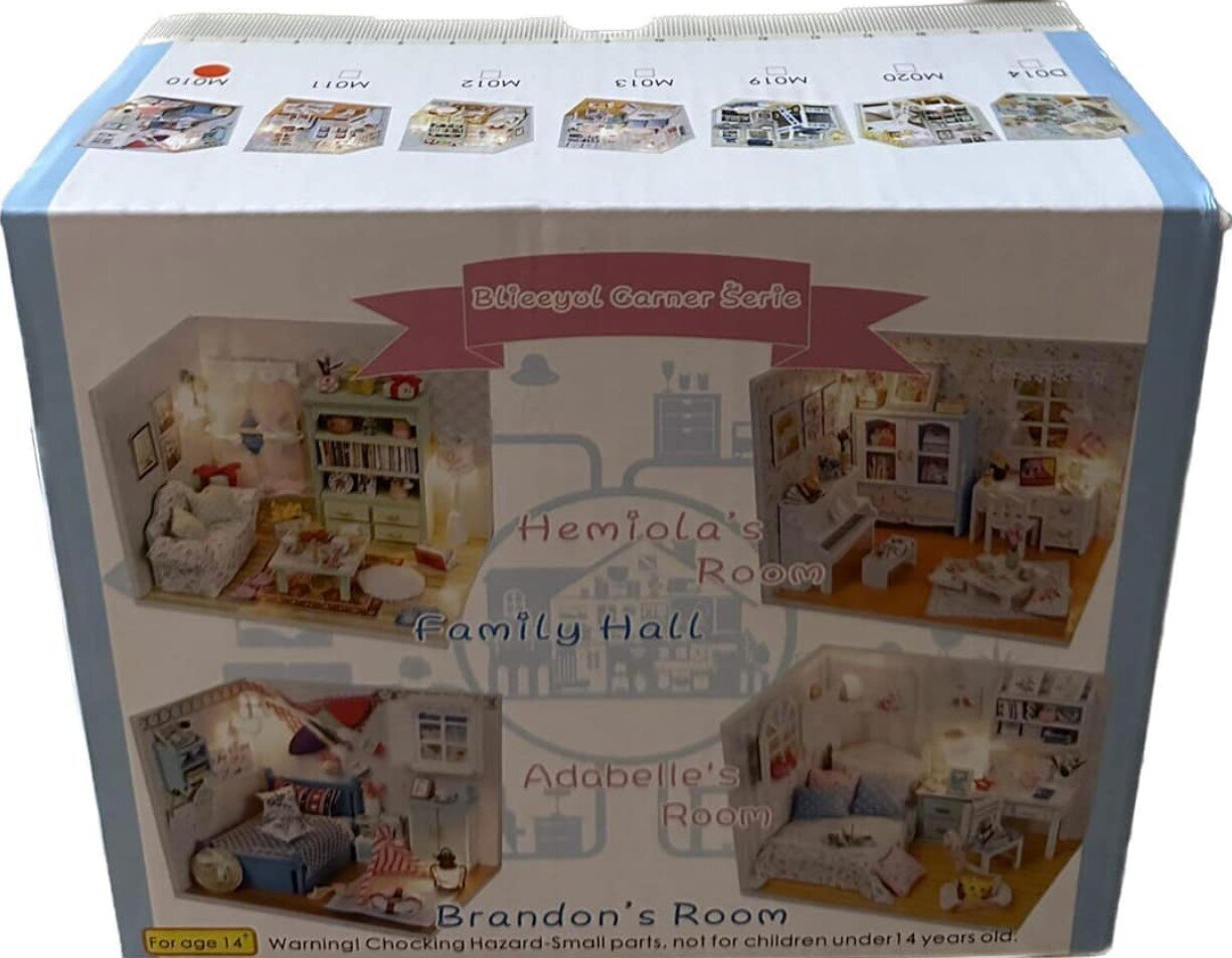 Puidust kokkupandav miniatuur Rumbox hind ja info | Tüdrukute mänguasjad | kaup24.ee
