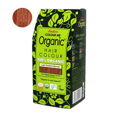 Taimne juuksevärv Radico Color Me Organic Light Reddish Blonde, 100 g hind ja info | Juuksevärvid | kaup24.ee