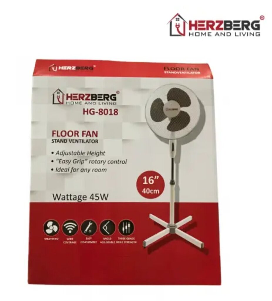 Herzberg HG-8018 hind ja info | Ventilaatorid | kaup24.ee