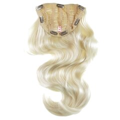 Наращивание волос, полупарик, шиньон на клипсе, цельный, удлиненный, платиновый отбеливающий блондин Для женщин от Vanessa Grey DT463+6-613/613A цена и информация | Аксессуары для волос | kaup24.ee