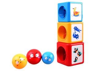 Разноцветная штабелируемая башня Mola цена и информация | Развивающие игрушки | kaup24.ee