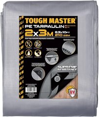 Välipresent, koormakate, present 2x3 m, TOUGH MASTER® hind ja info | Aiatööriistad | kaup24.ee