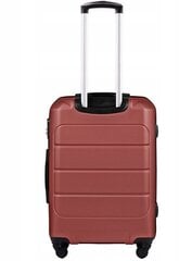 Небольшой чемодан Wings GANNET 19196 бордовый цена и информация | Чемоданы, дорожные сумки | kaup24.ee