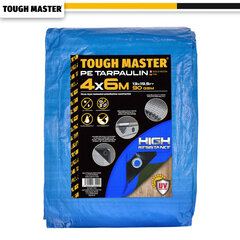 Välipresent, koormakate, present 4x6 m TOUGH MASTER® TM-PT946 hind ja info | Aiatööriistad | kaup24.ee