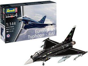 Revell - Eurofighter Typhoon RAF, 1/144, 03796 hind ja info | Klotsid ja konstruktorid | kaup24.ee