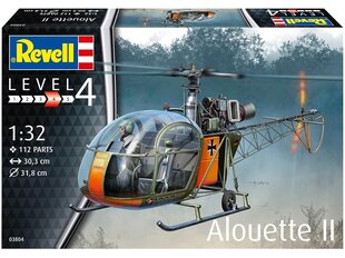 Конструктор Revell - Aerospatiale Alouette II, 1/32, 03804 цена и информация | Конструкторы и кубики | kaup24.ee