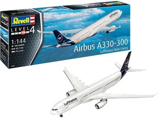 Revell - Airbus A330-300 “Lufthansa New Livery”, 1/144, 03816 hind ja info | Klotsid ja konstruktorid | kaup24.ee