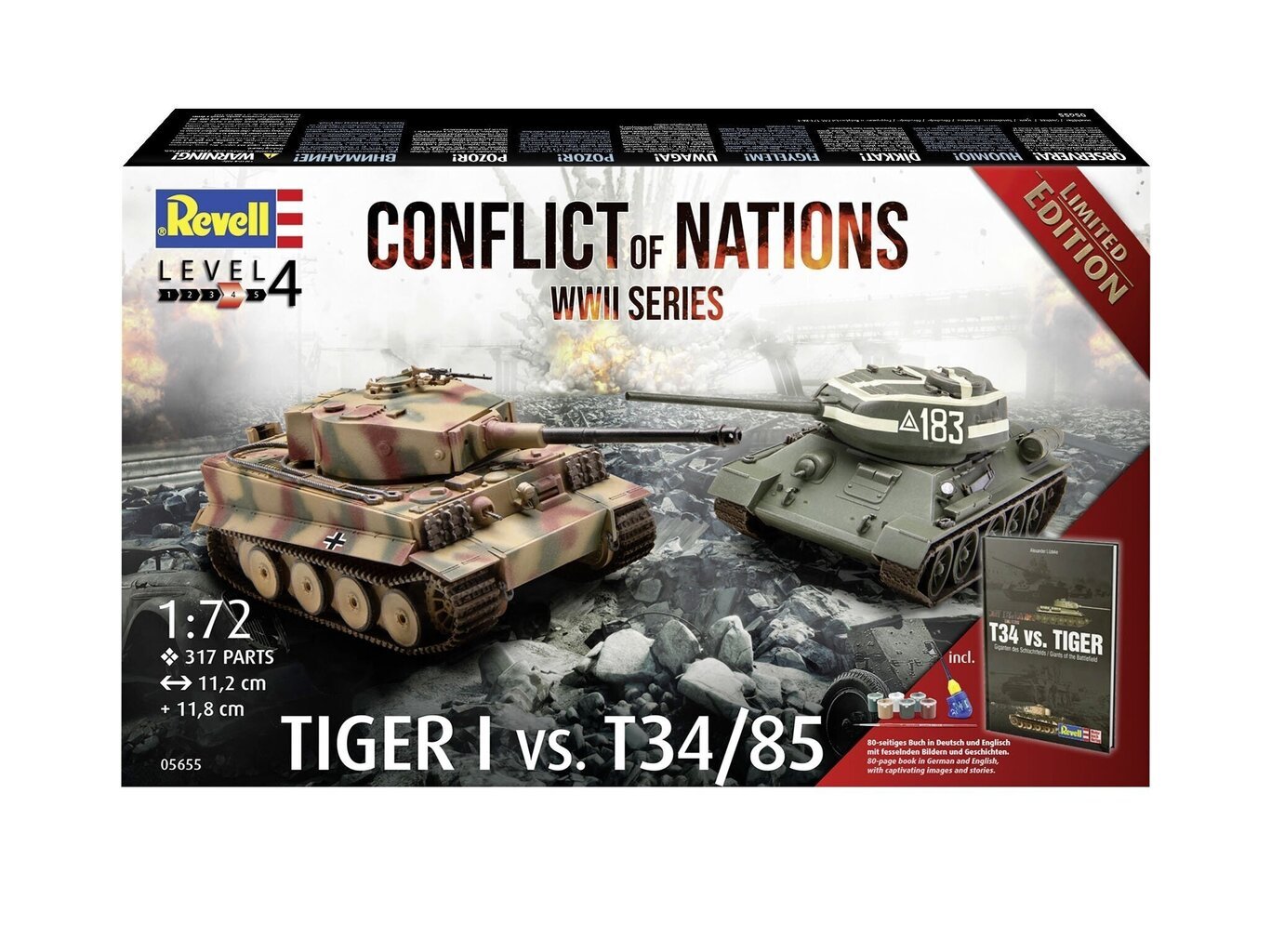 Конструктор Revell - Conflict of Nations Series подарочный набор, 1/72,  05655 цена | kaup24.ee