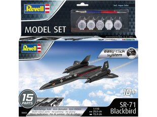 Revell - Lockheed SR-71 Blackbird easy-click-system mudeli komplekt, 1/110, 63652 hind ja info | Klotsid ja konstruktorid | kaup24.ee