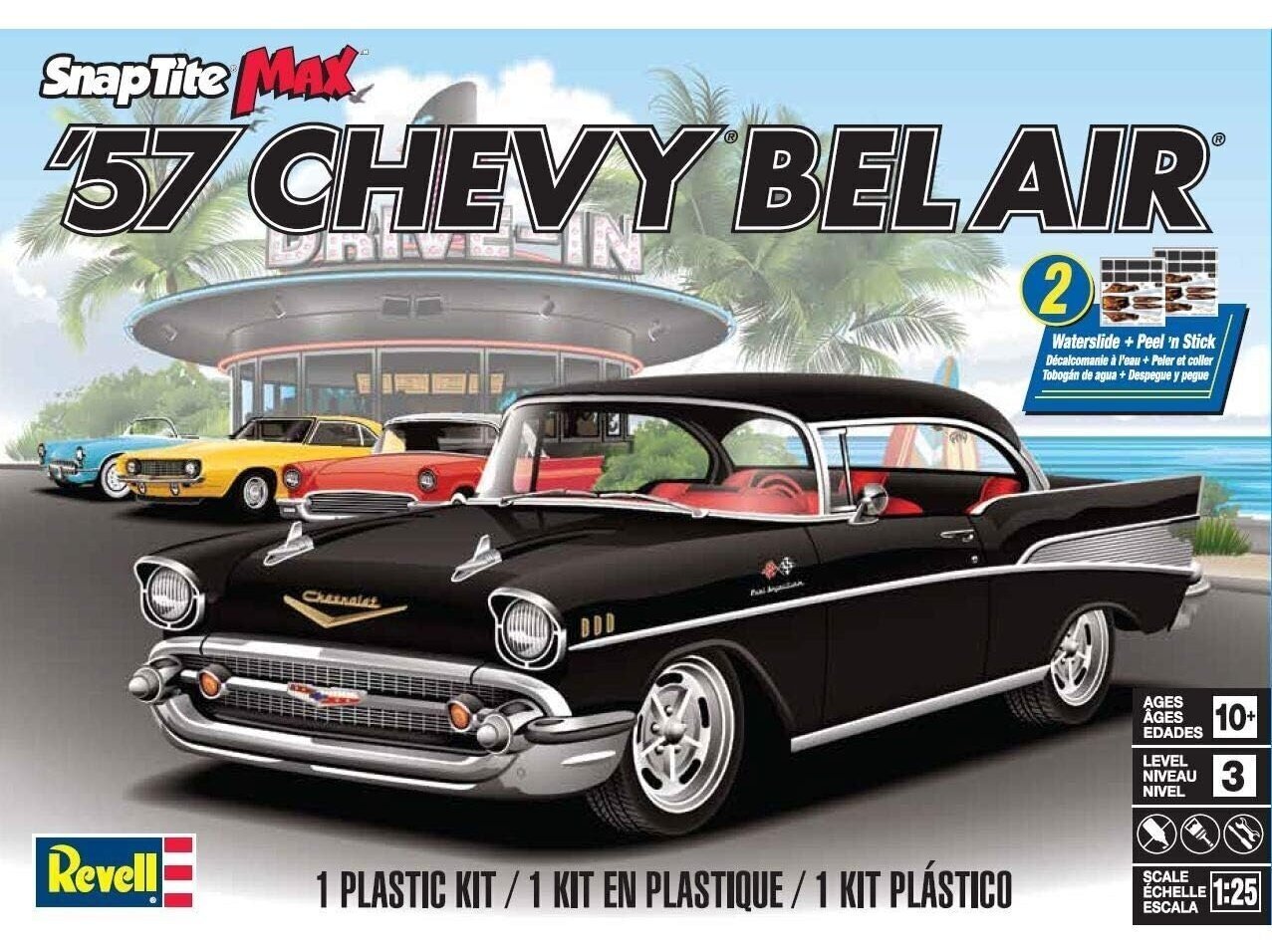 Revell - 1957 Chevy Bel Air (easy-click), 1/25, 11529 hind ja info | Klotsid ja konstruktorid | kaup24.ee