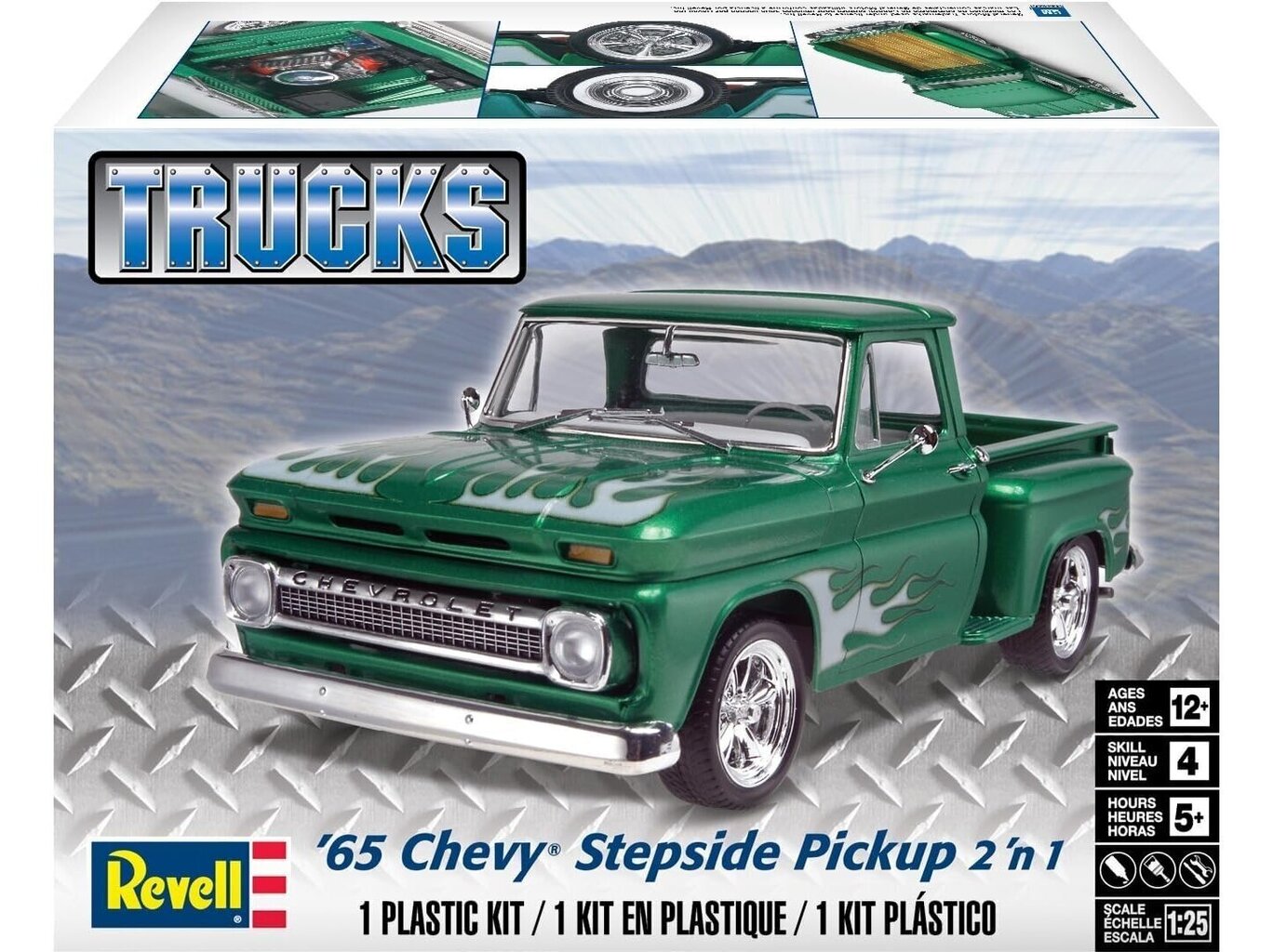 Revell - 1965 Chevy Step Side, 1/25, 17210 hind ja info | Klotsid ja konstruktorid | kaup24.ee