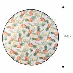 Ümmargune rannamatt 138 cm hind ja info | Matkamadratsid, matkamatid | kaup24.ee