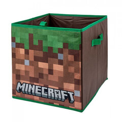 Hoiukarp Minecrafti, 33x33x37 cm hind ja info | Hoiukastid ja -korvid | kaup24.ee