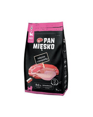 Pan Mięsko väikest tõugu noortele koertele koos vasika- ja linnulihaga, 3 kg hind ja info | Kuivtoit koertele | kaup24.ee