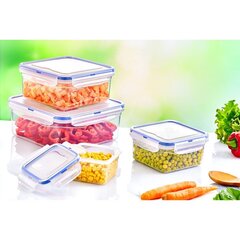 Прозрачный пластиковый контейнер, 300 мл цена и информация | Посуда для хранения еды | kaup24.ee