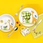Kaelkirjaku motiiviga Orion söögiriistad lastele, 3 tk hind ja info | Laste sööginõud | kaup24.ee