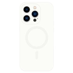 Силиконовый чехол TEL PROTECT Max для iPhone 15 Plus, белый цена и информация | Чехлы для телефонов | kaup24.ee