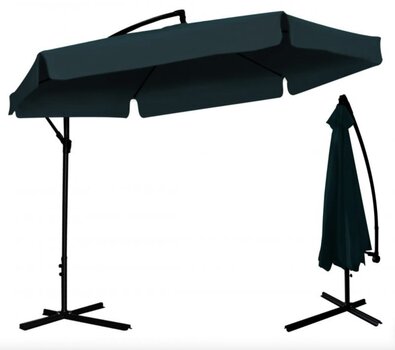 Зонт от солнца Garden Line, зеленый цена и информация | Зонты, маркизы, стойки | kaup24.ee