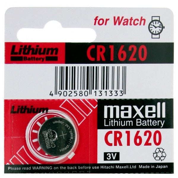 Patarei Maxell CR1620, 1 tk цена и информация | Patareid | kaup24.ee