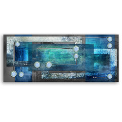 Seinapilt Sinine abstraktsioon hind ja info | Seinapildid | kaup24.ee