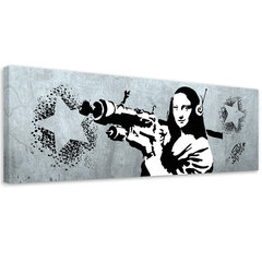 Seinapilt Banksy, Mona Lisa Bazooka hind ja info | Seinapildid | kaup24.ee