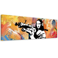 Seinapilt Banksy, Mona Lisa Bazooka hind ja info | Seinapildid | kaup24.ee